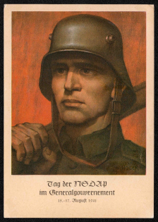 1941 Krakau, One Year of the NSDAP in the Generalgouvernement (Special Cancellation)