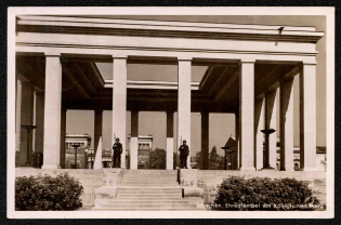 1938 Munich, Temple of Honor on the Royal Square, Third Reich, Germany, Postcard (Special Cancellation)