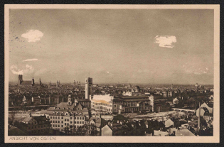 1937 Official Postcard of the Deutsches Museum Munich, Third Reich, Germany