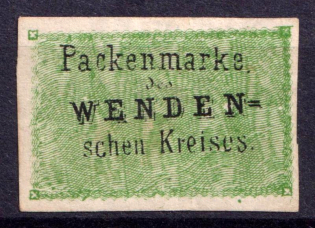 1863 4k Wenden, Livonia, Russian Empire, Russia (Kr. 3, Sc. L3, CV $350)
