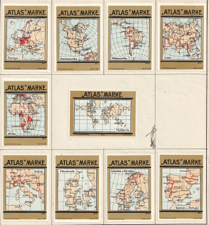 Germany, Stock of Cinderellas, Non-Postal Stamps, Labels, Advertising, Charity, Propaganda (#21C)