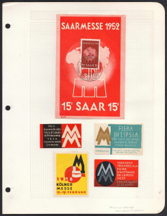 Germany, Europe, Stock of Cinderellas, Non-Postal Stamps, Labels, Advertising, Charity, Propaganda (#54C)