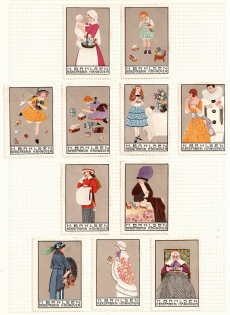 Biscuit Factory, Germany, Europe, Stock of Cinderellas, Non-Postal Stamps, Labels, Advertising, Charity, Propaganda (#67B)