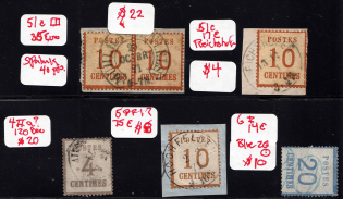 1870 North German Confederation, Germany (Mi. 3 - 6, Canceled)