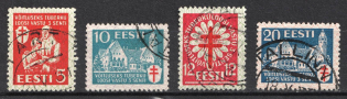 1933 Estonia (Full Set, Canceled, CV $70)