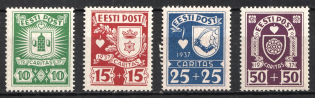 1937 Estonia (Full Set, CV $50, MNH)