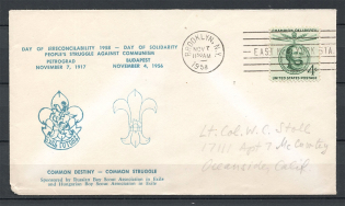 1958 Russia Scouts Day of Irreconcilability Struggle Against Communism Cover