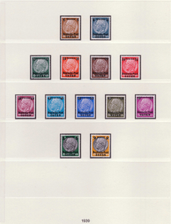 1939 General Government, Germany (Mi. 1 - 13, Full Set, MNH)