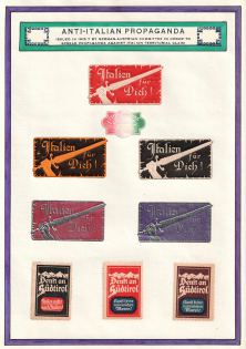 1915 German-Austrian Committe, Anti-Italian Propaganda