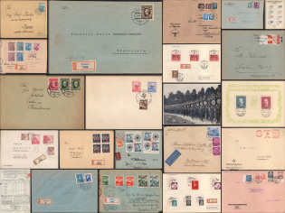 Germany, Stock of Covers and Postcards (Readable Postmarks)