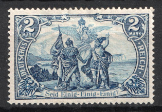 1902 2m German Empire, Germany (Mi. 82 A, Full Set, CV $210)