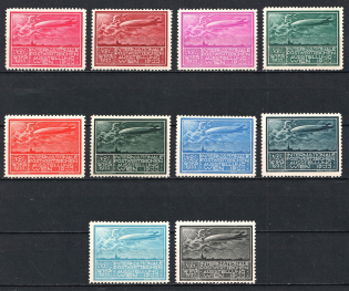 1933 Exhibition of International Postage Stamps, Vienna, Austria, Stock of Cinderellas, Non-Postal Stamps, Labels, Advertising, Charity, Propaganda