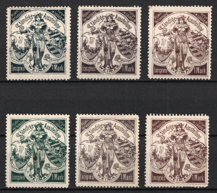 Exhibition, Germany, Stock of Rare Cinderellas, Non-postal Stamps, Labels, Advertising, Charity, Propaganda