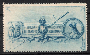 Italy, Proof, Essay of Military Unit Label, Italian Army, Rare