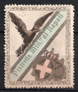 Italy, Proof, Essay of Military Unit Label, Italian Army, Rare