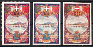 Italy, Proofs, Essays of Military Unit Label, Italian Army, Rare