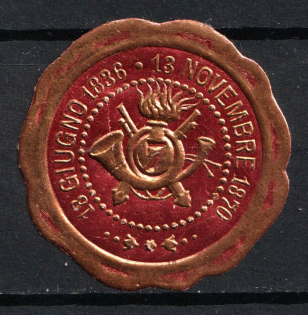 Italy, Proof, Essay of Military Unit Label, Italian Army, Rare