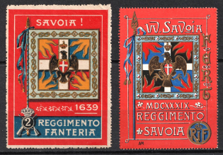 Italy, Proof, Essay of Military Unit Label, Italian Army, Rare