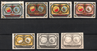 Italy, Proofs, Essays of Military Unit Label, Italian Army, Rare