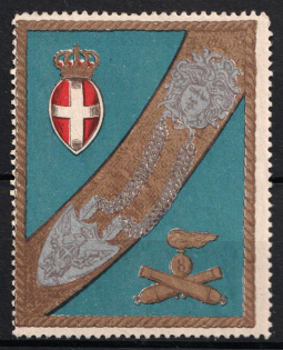 Italy, Proof, Essay of Military Unit Label, Italian Army, Rare