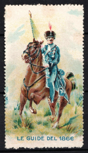 Italy, Proof, Essay of Military Unit Label, Italian Army, Rare