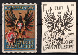 Italy, Proofs, Essays of Military Unit Label, Italian Army, Rare