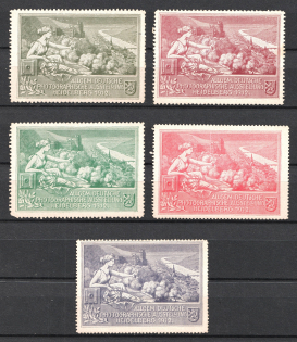 1912 Photo Exhibition, Heidelberg, Germany, Stock of Rare Cinderellas, Non-postal Stamps, Labels, Advertising, Charity, Propaganda