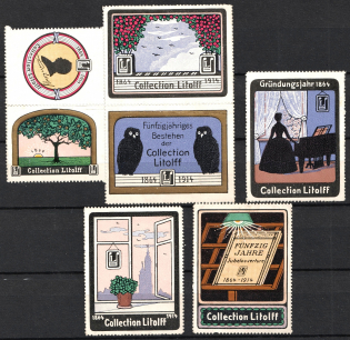 Germany, Stock of Rare Cinderellas, Non-postal Stamps, Labels, Advertising, Charity, Propaganda