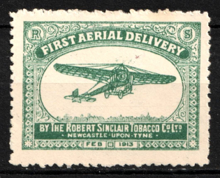 1913 First Air Delivery, Stock of Cinderellas, Non-Postal Stamps, Labels, Advertising, Charity, Propaganda