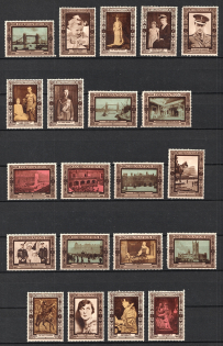 1937 Coronation of George VI, Great Britain, Stock of Cinderellas, Non-Postal Stamps, Labels, Advertising, Charity, Propaganda