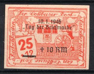 1946 25+10m Cottbus, Germany Local Post (Mi. 34)
