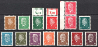 1928 Weimar Republic, Germany (Mi. 410 - 422, Full Set, CV $510)