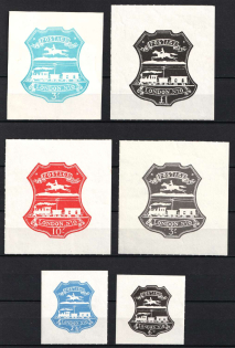 London Postage, Great Britain, Stock of Cinderellas, Non-Postal Stamps, Labels, Advertising, Charity, Propaganda