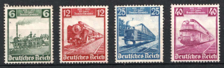 1935 Third Reich, Germany (Mi. 580 - 583, Full Set, CV $170, MNH)