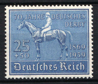 1939 Third Reich, Germany (Mi. 698, Full Set, CV $100, MNH)