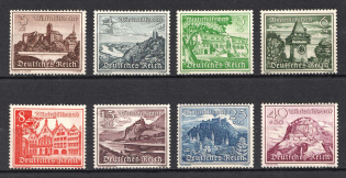 1939 Third Reich, Germany (Mi. 730 y - 734 y, 736 y - 738 y, CV $120, MNH)