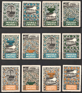 Moheli (Mwali), Comoro Islands, Stock of Cinderellas, Non-Postal Stamps, Labels, Advertising, Charity, Propaganda