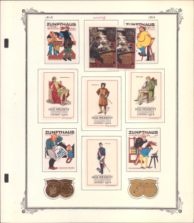 1914 Special International Exhibition, Leipzig, Germany, Stock of Rare Cinderellas, Non-postal Stamps, Labels, Advertising, Charity, Propaganda