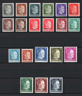 1941-43 German Occupation of Ukraine, Germany (Mi. 1 - 20, Full Set, MNH)