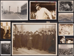 Vintage Photos, Stock of Cinderellas, Non-Postal Stamps, Labels, Advertising, Charity, Propaganda