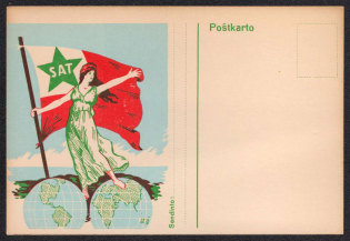 Esperanto, Stock of Cinderellas, Non-Postal Stamps, Labels, Advertising, Charity, Propaganda, Postcard