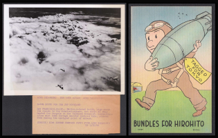 1945 Boeings B-29s Bound to Japane , ACME Newspictures, United States, WWII, Airplanes, Stock of Cinderellas, Non-Postal Stamps, Labels, Advertising, Charity, Propaganda, Postcard