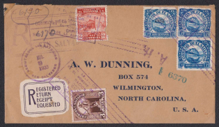 1933 United States - El Salvador - Mexico, Stock of Cinderellas, Non-Postal Stamps, Labels, Advertising, Charity, Propaganda, Cover