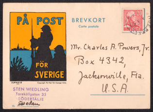 1941 Military, Sweden - United States, Stock of Cinderellas, Non-Postal Stamps, Labels, Advertising, Charity, Propaganda, Postcard