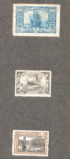 1914-18 Fleet, Navy, WWI, Military, Great Britain, Stock of Cinderellas, Non-Postal Stamps, Labels, Advertising, Charity, Propaganda