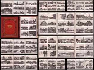 The Principal Cities of the Whole World, Stock of Cinderellas, Non-Postal Stamps, Labels, Advertising, Charity, Propaganda, Booklet with Photos