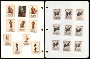 1914 Exhibition, Leipzig, Germany, Stock of Cinderellas, Non-Postal Stamps, Labels, Advertising, Charity, Propaganda