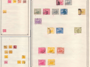 Western Australia, British Colonies, Collection with XIX ct. Valuable Stamps