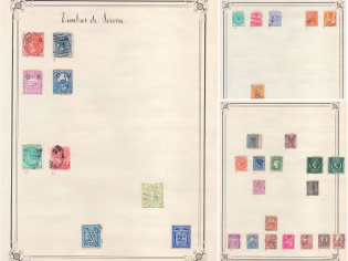 New South Wales, Australia, British Colonies, Collection with XIX ct. Valuable Stamps