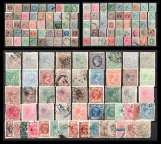 Spanish Colonies, Stock of Stamps